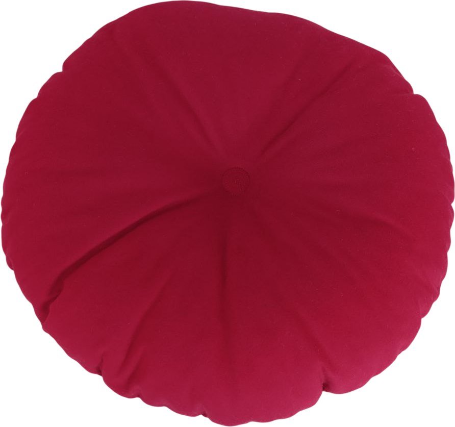 Декоративная подушка Sled Круглая 40x40x10 (красный)