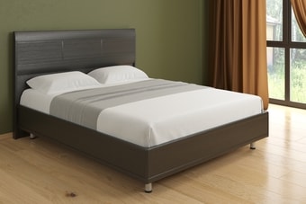 Кровать Лером Камелия КР-2704-ВЕ 180x200 (дуб венге)