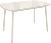 Обеденный стол Listvig Винер G 120-152x70 (кремовый)