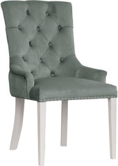 Интерьерное кресло Atreve Duke (серый BL14/белый)