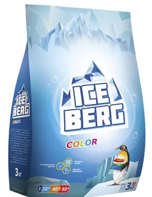 Стиральный порошок ICEBERG Color 3 кг