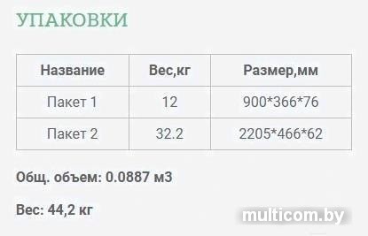 Шкаф-витрина Уют Сервис Гарун 201 (молочный дуб)