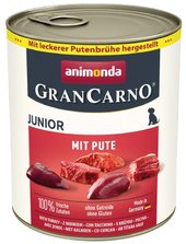 Консервированный корм для собак Animonda GranCarno для щенков с индейкой 800 г
