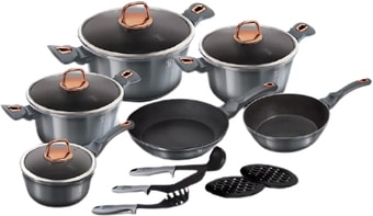 Набор кастрюль Berlinger Haus Moonlight Edition BH-6022