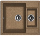 Кухонная мойка Florentina Липси-580К (коричневый)