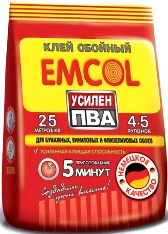Клей для обоев Emcol Сила ПВА (200 г)