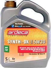 Моторное масло Ardeca SYNTH-DX 5W-30 5л