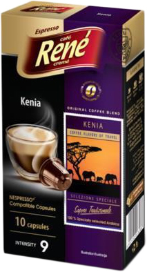 Кофе в капсулах Rene Nespresso Kenia 10 шт