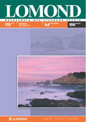 Фотобумага Lomond Матовая двухсторонняя A4 170 г/кв.м. 100 листов (0102006)