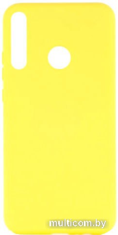 Чехол для телефона Case Cheap Liquid для Huawei P40 lite E/Y7P/Honor 9C (желтый)