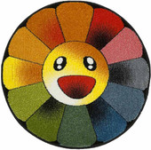 Ковер для жилой комнаты БелКа Фэнси Овал 20810 22044 0.75x0.75м