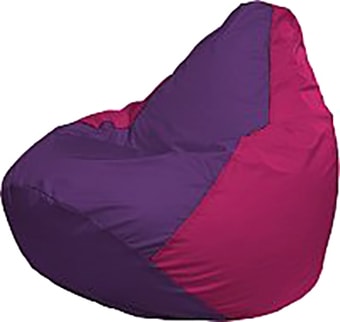Кресло-мешок Flagman Груша Мега Super Г5.1-68 (фиолетовый/фуксия)