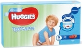 Трусики-подгузники Huggies Mega 6 для мальчиков 16-22 кг (44 шт)