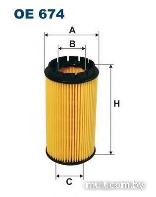 Масляный фильтр Filtron OE674