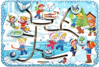Лабиринт WoodLand Toys Зима 114114