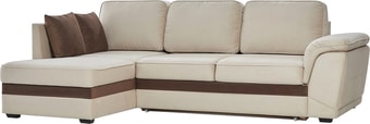 Угловой диван PirroGroup Консул угловой (левый, велюр, velvet biege)
