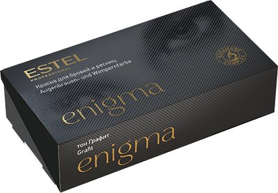 Краска для бровей Estel Enigma тон графит