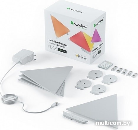 Светодиодная панель Nanoleaf Shapes Triangles Starter NL47-2002TW-4PK