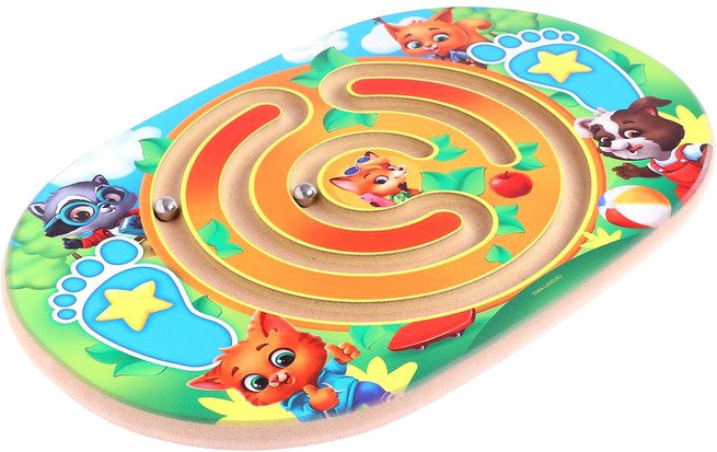 Балансировочная доска Лесная мастерская Зверята 7088003