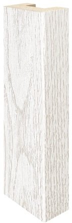 Интерьерная рейка Albico 2800x40x22 (дуб белый)