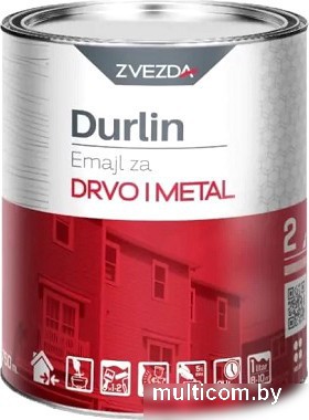 ZVEZDA Durlin Универсальная алкидная RAL 9010 0.75 л (белый)