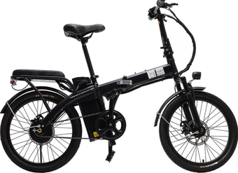 Электровелосипед Furendo E-Elegant 300 (черный матовый)