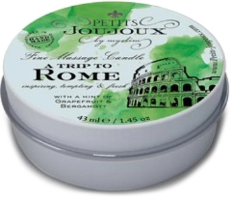 Массажная свеча Petits Joujoux Rome грейпфрут и бергамот 46761 (33 г)