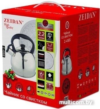 Чайник со свистком ZEIDAN Z-4168