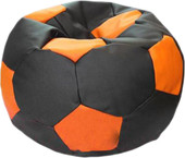 Кресло-мешок Flagman Мяч Стандарт М1.3-1620 (оранжевый/черный)