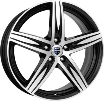 Литые диски K&K Андорра 18x7.5&quot; 5x114.3мм DIA 60.1мм ET 45мм Алмаз черный