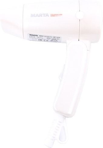 Фен Marta MT-1435 (белый жемчуг)