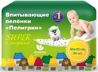 Пелигрин Super 60x90 (30 шт)