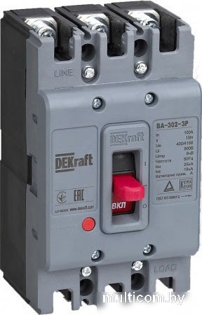 Выключатель автоматический DEKraft 22745DEK