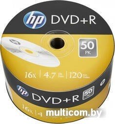 DVD-R диск HP 4.7Gb 16x HP в пленке 50 шт. 69305