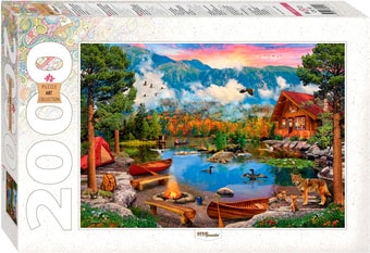 Пазл Step Puzzle Горное озеро
