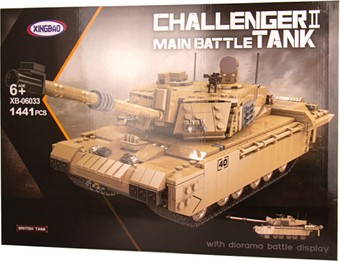 Конструктор XingBao XB-06033 Британский танк Challenger II