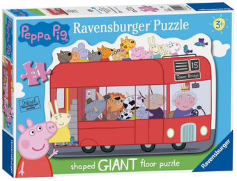 Мозаика/пазл Ravensburger Свинка Пеппа. Гигантский Автобус R05530 (24 эл)