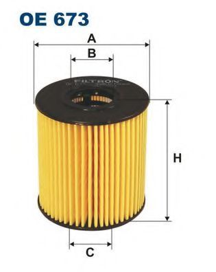 Масляный фильтр Filtron OE673