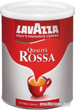 Кофе Lavazza Qualita Rossa молотый в банке 250 г