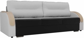 Диван Лига диванов Дарси 102129 (черный/белый)