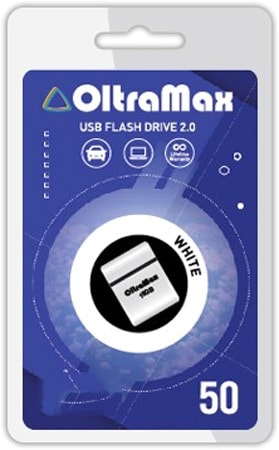 USB Flash Oltramax 50 64GB (белый)