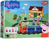 Конструктор BIG Peppa Pig 800057079 Железнодорожная станция