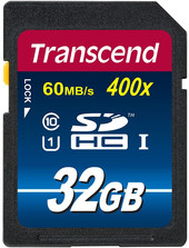 Карта памяти Transcend SDHC Class 10 UHS-I Premium 32Gb (TS32GSDU1)