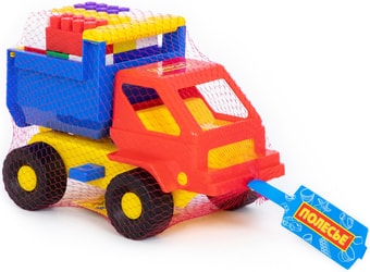 Полесье Кузя + конструктор строитель 18 эл. 1290