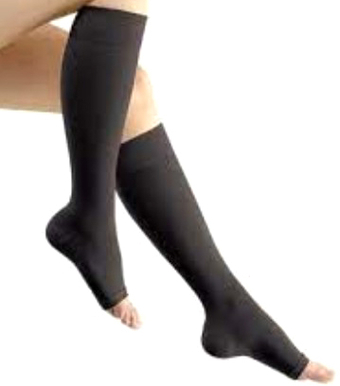 Гольфы компрессионные Aries Avicenum 360 с открытым носком 9999 (M, normal)