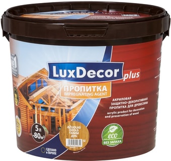 Пропитка LuxDecor Plus 10 л (светлый дуб)