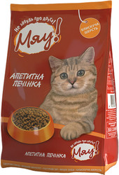 Корм для кошек Кормотех Мяу! Аппетитная печень 11 кг