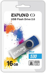 USB Flash Exployd 530 16GB (синий) [EX016GB530-Bl]