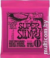 Струны для гитары Ernie Ball 2223 Nickel Super Slinky
