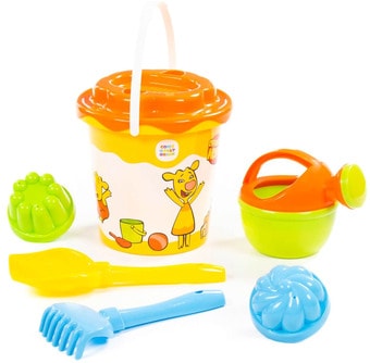 Набор игрушек для песочницы Полесье Оранжевая корова №5 83197